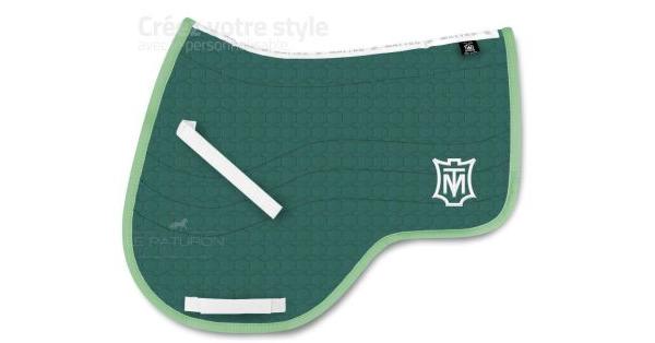 Tapis De Selle Mattes Eurofit - Pour Saut D'obstacles, Couleur Marron (neuf)